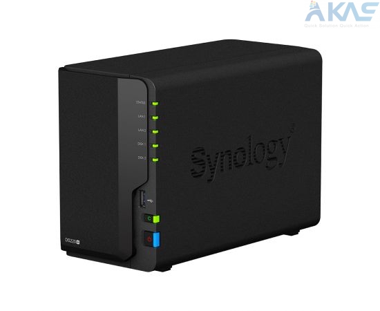 Synology DS220 Plus | 2HDD *16TB | Dual Core 2.0 GHz | 2GB RAM