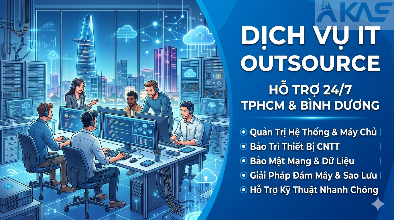 Dịch Vụ IT Outsource Hỗ Trợ 24/7 Cho Doanh Nghiệp