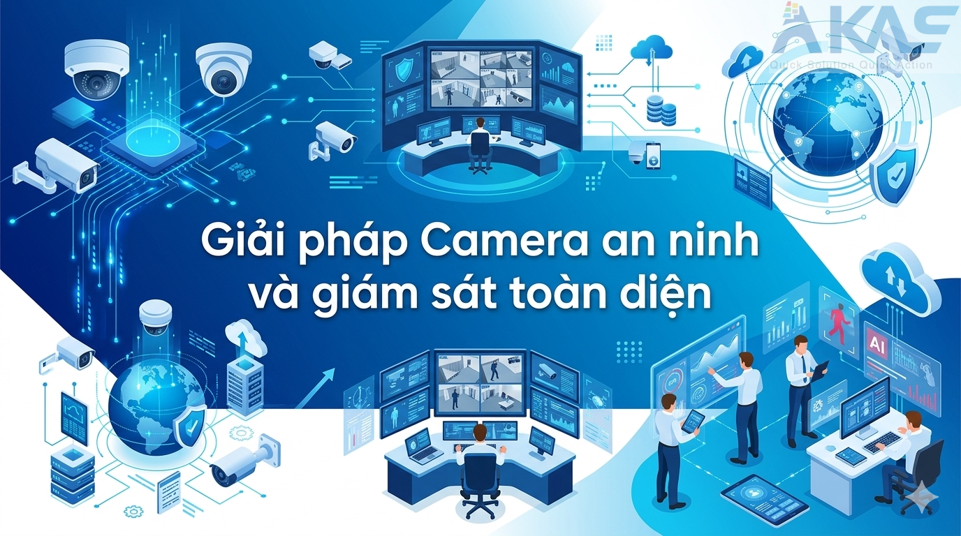 Giải pháp Camera an ninh và giám sát toàn diện