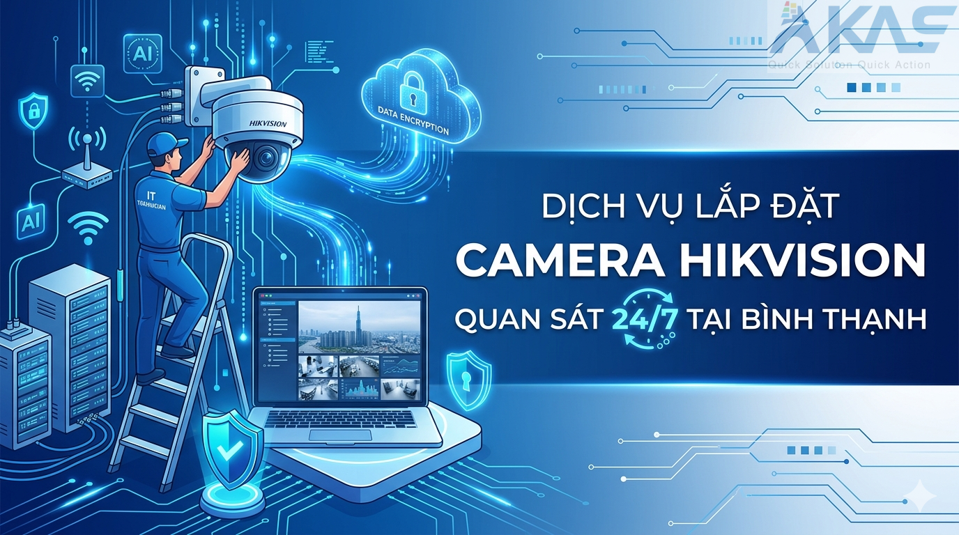 Dịch Vụ Lắp Đặt Camera Bình Thạnh Hikvision Quan Sát 24/7