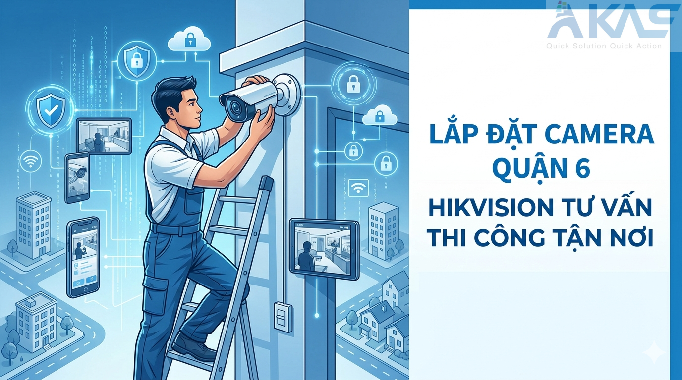 Lắp Đặt Camera Quận 6 Hikvision Tư Vấn Thi Công Tận Nơi
