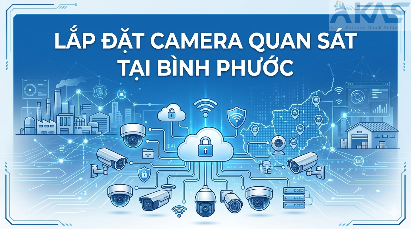 Thi công lắp đặt Camera quan sát Hikvision 24/7 tại Bình Phước