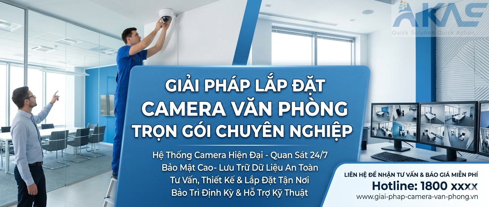 Giải Pháp Lắp Đặt Camera Trọn Gói Chuyên Nghiệp