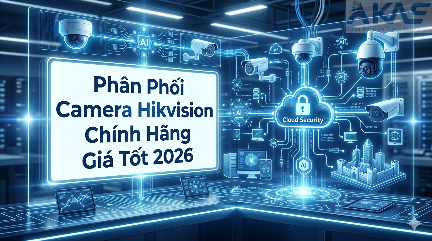 Phân Phối Camera Hikvision Chính Hãng Giá Tốt 2026