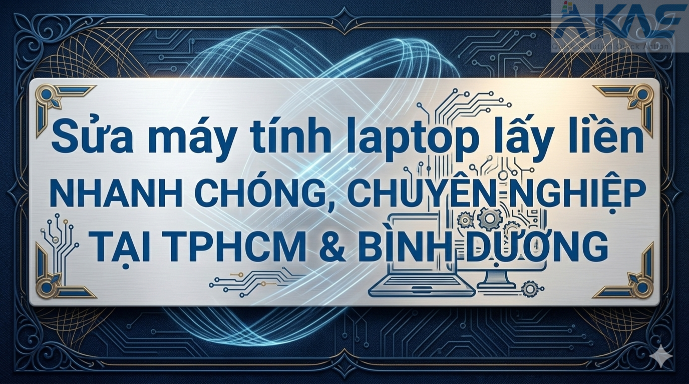 Sửa và bảo dưỡng Laptop, máy tính lấy liền