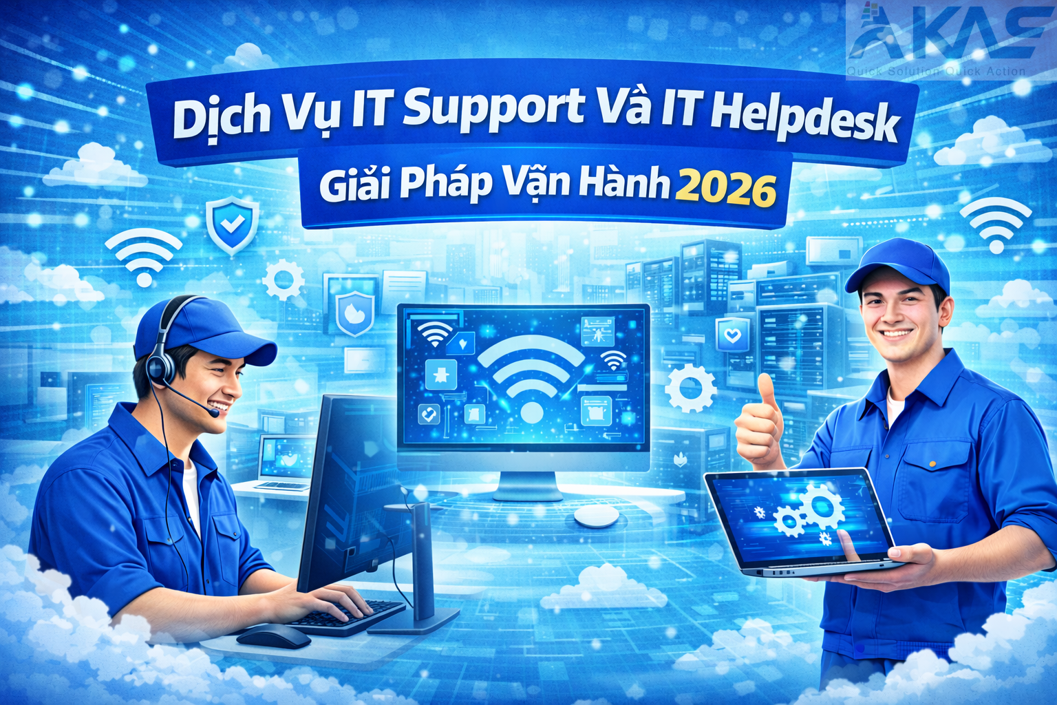 Dịch Vụ IT Support Và IT Helpdesk Giải Pháp Vận Hành 2026