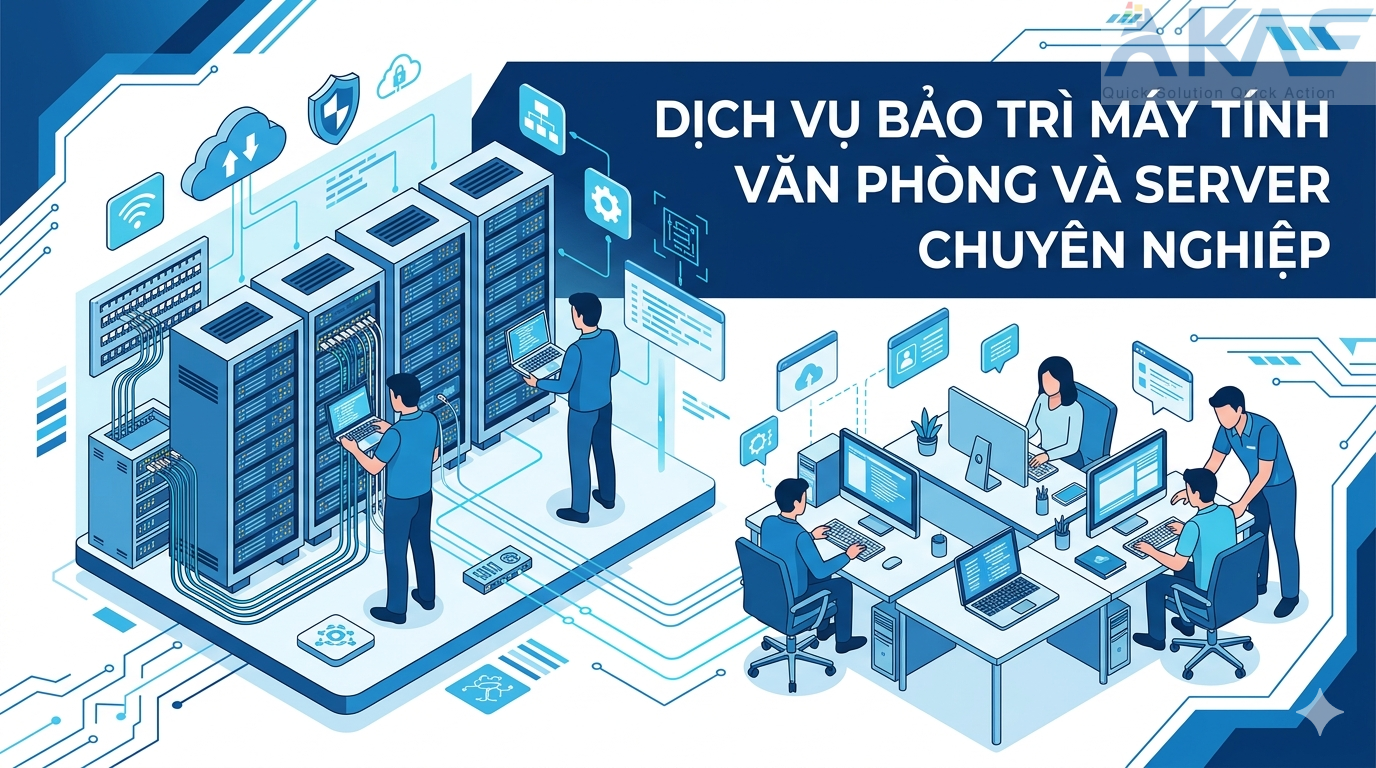 Dịch Vụ Bảo Trì Máy Tính Văn Phòng Trọn Gói Chỉ Từ 59.000đ
