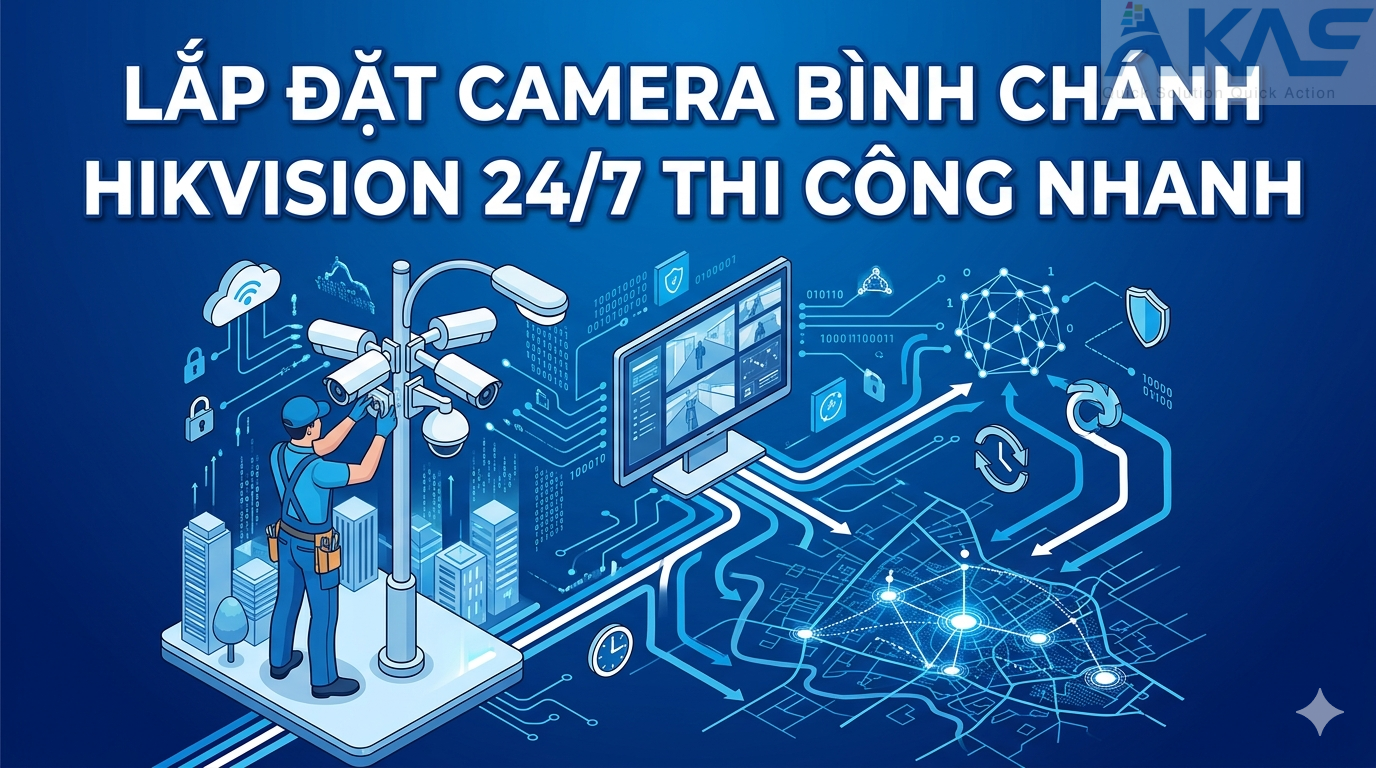 Lắp Đặt Camera Bình Chánh Hikvision 24/7 Thi Công Nhanh