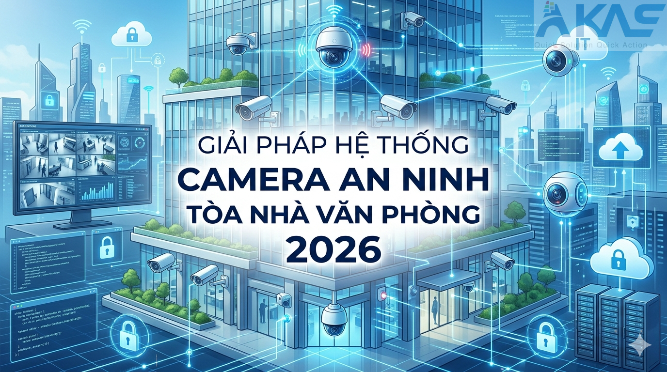 Giải Pháp Hệ Thống Camera An Ninh Tòa Nhà Văn Phòng 2026