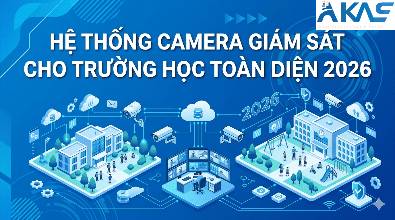 Hệ Thống Camera Giám Sát Cho Trường Học Toàn Diện 2026