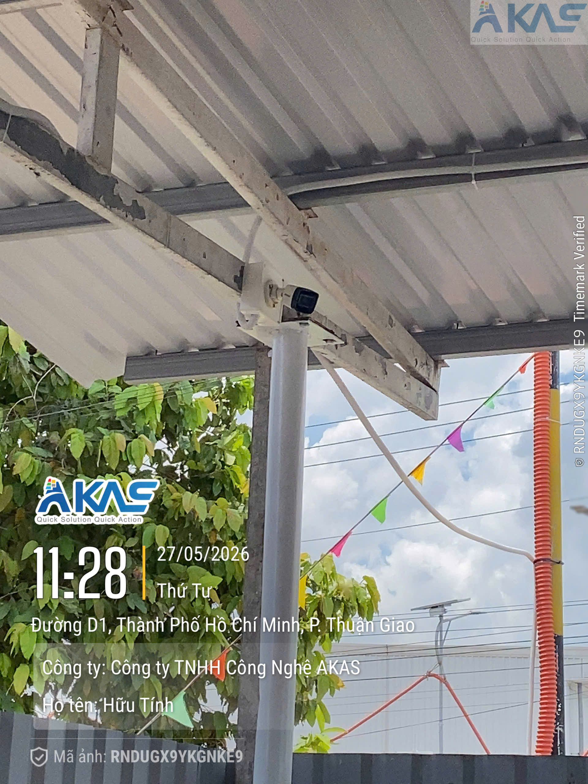 lắp camera giám sát dây chuyền sản xuất