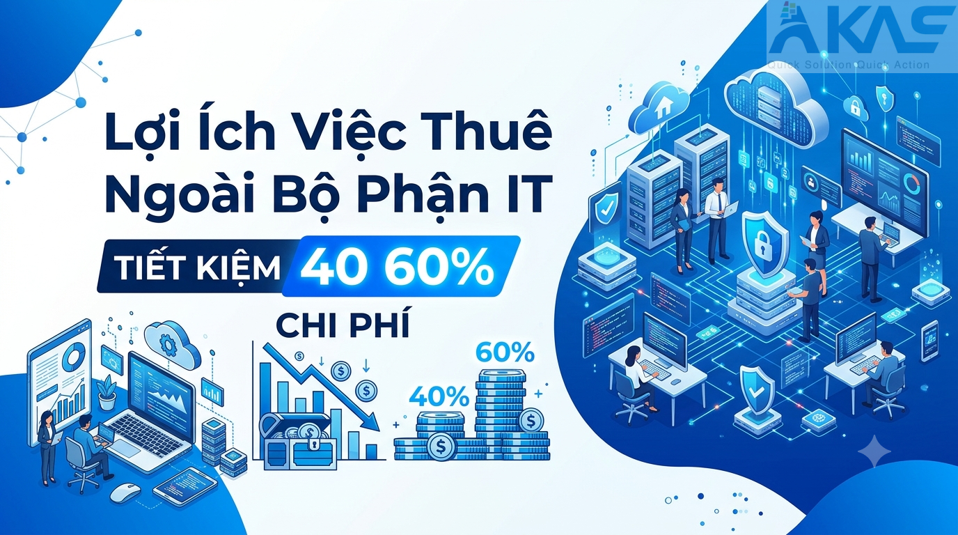 Lợi Ích Việc Thuê Ngoài Bộ Phận IT Tiết Kiệm 40 60% Chi Phí