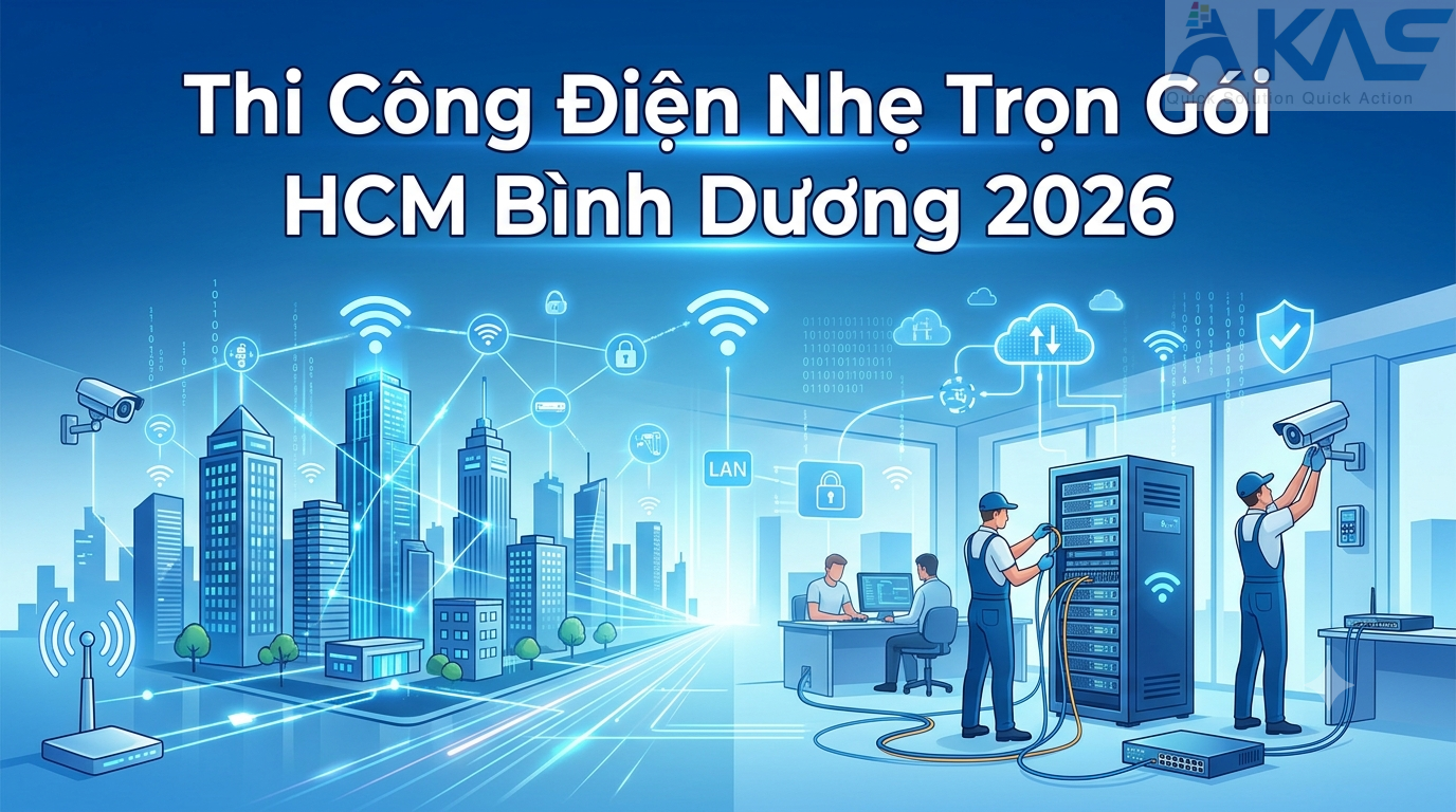 Thi Công Điện Nhẹ Trọn Gói HCM Bình Dương 2026