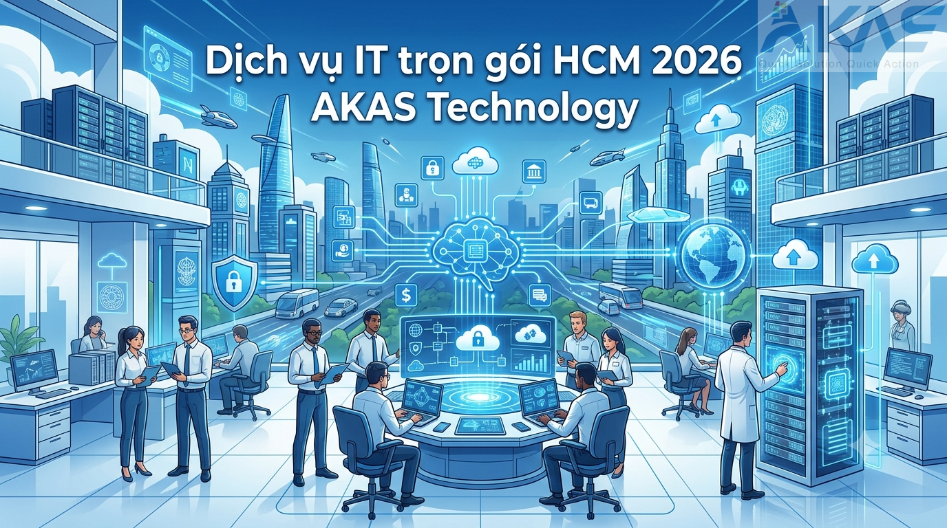 Dịch vụ IT trọn gói HCM 2026 AKAS Technology