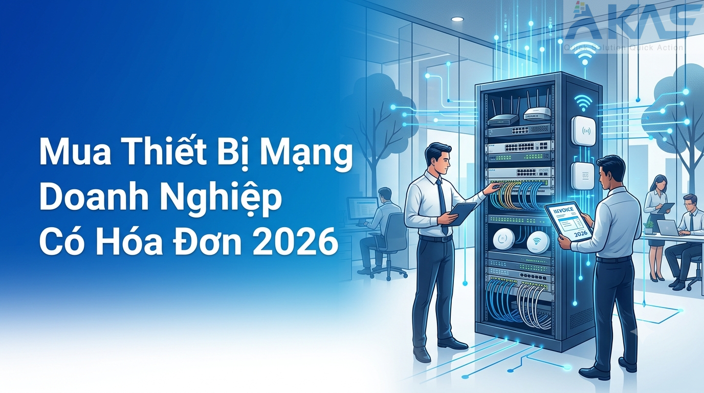 Mua Thiết Bị Mạng Doanh Nghiệp Có Hóa Đơn 2026