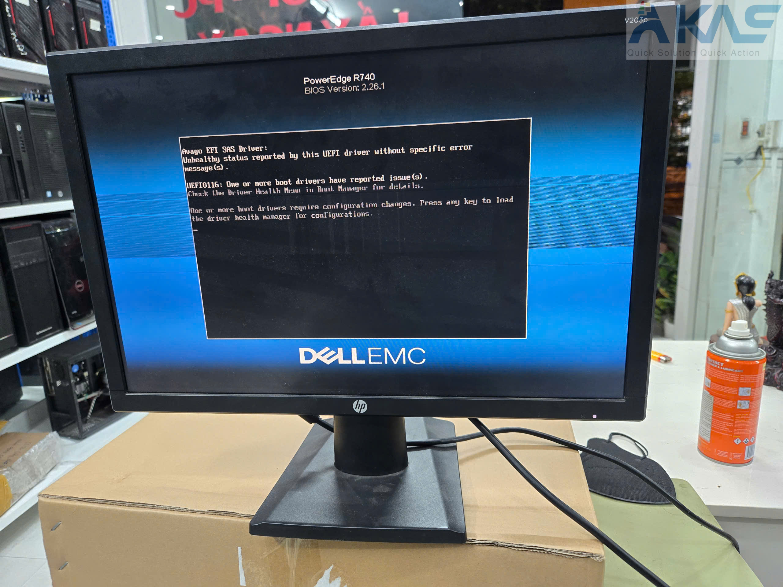 Sửa chữa bảo trì server Dell PowerEdge Case Study 2026 AKAS