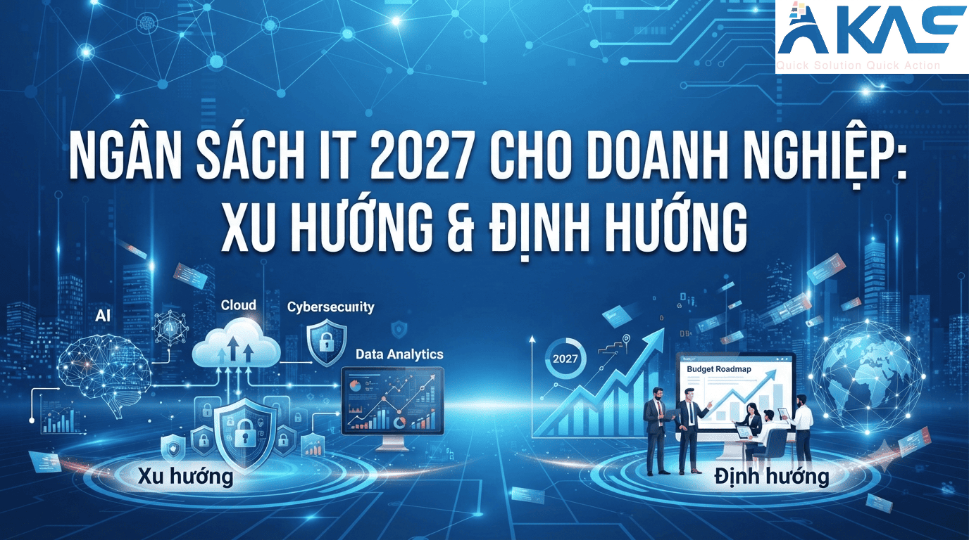 Ngân sách IT 2027 cho doanh nghiệp: Xu hướng & định hướng